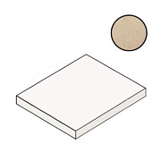 Плитка для ступеней Atlas Concord Италия Lims A3NZ Beige Scalino Angolare 33х33см 0,109кв.м. неполированная