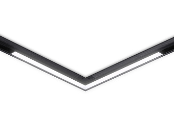 Магнитный трековый светильник Ambrella Track System GL3982 24Вт LED чёрный
