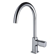 Смеситель для кухни Maxonor PL4089 поворотный излив хром