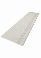 Плитка для ступеней ESTIMA Spectrum Steptrade/SR00_NS/30x120 белый 120х30см 0,36кв.м. матовая