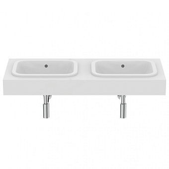 Раковина встраиваемая сверху IDEAL STANDARD CONNECT E505701 50х38см