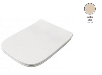 Сиденье для унитаза ArtCeram ASA001 59 71 с микролифтом