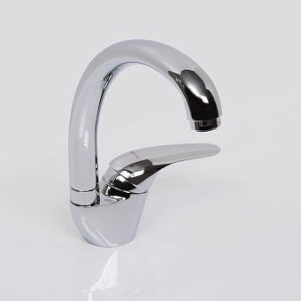 Смеситель для кухни WASSERKRAFT Rossel 2807 поворотный излив хром