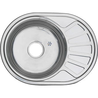 Мойка кухонная MELANA 6044 238 ta (*10) 60х44см хром