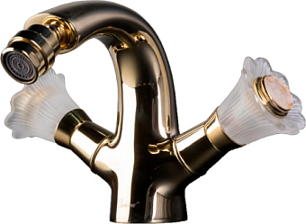 Смеситель для биде Boheme Сamelia 296-Camelia золотой