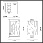 Светильник настенный Odeon MODERN 4888/1W 60Вт E27