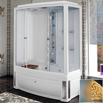 Душевая кабина RADOMIR Элис 1-04-1-1-0-0941 85х168х226см стекло матовое