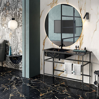 Полированный керамогранит ABK Sensi Signoria PF60008841 Port Gold Lux R 280х120см 6,72кв.м.