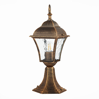 Светильник ландшафтный ST Luce DOMENICO SL082.205.01 60Вт IP44 E27 бронза