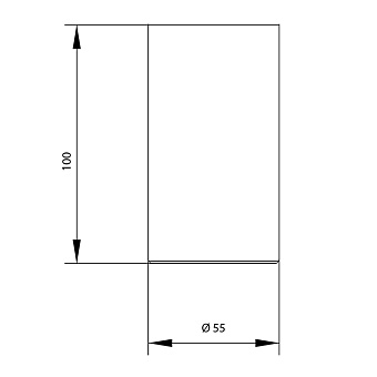 Стакан в ванную Bongio Hotelerie 30022OR00 золото