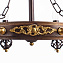 Люстра подвесная Arte Lamp CARTWHEEL A4550LM-6CK 60Вт 6 лампочек E14
