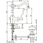 Смеситель для раковины Paini Duomo 88CR2502SKM хром
