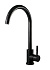 Смеситель для кухни ESKO K45 Black высокий излив чёрный