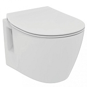Унитаз подвесной IDEAL STANDARD CONNECT SPACE E804601 ободковый с микролифтом