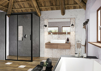 Боковая стенка душевого угла RAVAK Blix Slim X9BM70300Z1 195х90см стекло прозрачное
