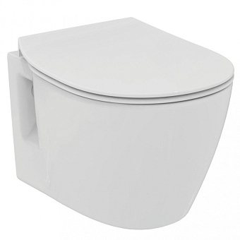 Унитаз подвесной IDEAL STANDARD CONNECT SPACE E804601 ободковый с микролифтом