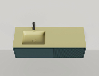 Тумба под раковину подвесная SALINI DOMINO 27D114ON 140х50х40см