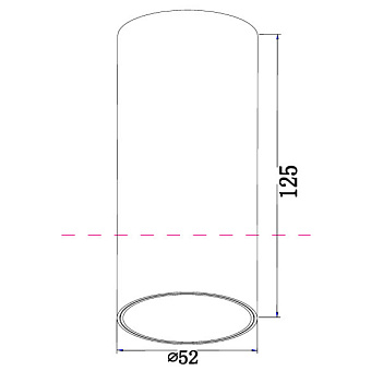 Светильник точечный накладной Maytoni FOCUS LED C056CL-L12W3K 12Вт LED