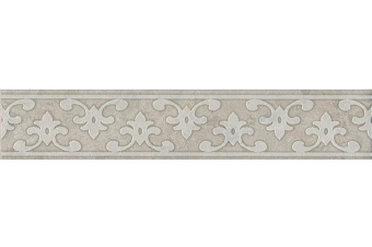 Бордюр KERAMA MARAZZI Ферони OS\B295\8348 серый матовый 5,7х30см 0,51кв.м.