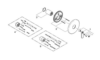 Смеситель для душа GROHE Veris 19367000 хром