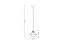 Светильник подвесной Arte Lamp GRAZIOSO A4577SP-1CK 60Вт E27