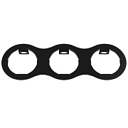 Рамка Lightstar 214637 340х115мм чёрный