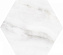 Матовый керамогранит WOW Love Affairs 114702 Calacatta Hexagon 20х23см 0,35кв.м.