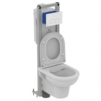 Унитаз подвесной IDEAL STANDARD EXACTO R002601 безободковый с микролифтом