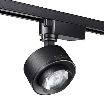 Трековый светильник Novotech EDDY 358942 15Вт LED чёрный для однофазного трека