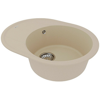 Мойка кухонная LEMARK LACHA 620 9910050 47х62см бежевый