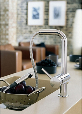 Смеситель для кухни GROHE Minta Touch 31360001 выдвижной излив хром
