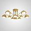 Люстра потолочная ImperiumLOFT Fabiana 207884-23 400Вт 10 лампочек G9