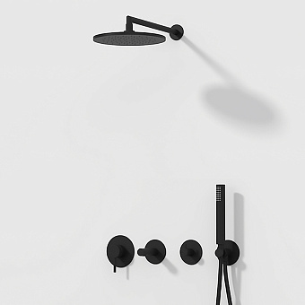 Душевой комплект VITRA Origin A4554336 чёрный