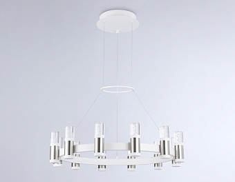 Люстра подвесная Ambrella COMFORT LineTech FL6205 72Вт 12 лампочек LED