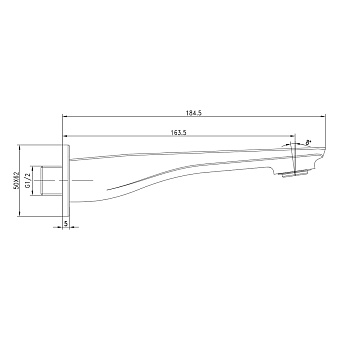 Излив LEMARK LM5981CW