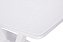 Кухонный стол раскладной AERO 80х130х76см закаленное стекло/сталь White Glass