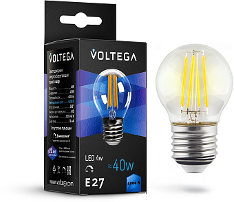 Светодиодная лампа Voltega 8467 E27 5Вт 4000К