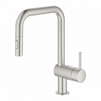 Смеситель для кухни GROHE Minta 32322DC2 выдвижной излив хром