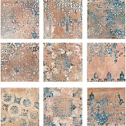 Настенная плитка WOW Mestisaje 111386 Mestizaje Chateau Antique Cotto 18,5х18,5см 0,344кв.м. матовая