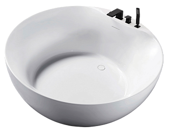 Ванна акриловая Abber AB9280 150х150см отдельностоящая