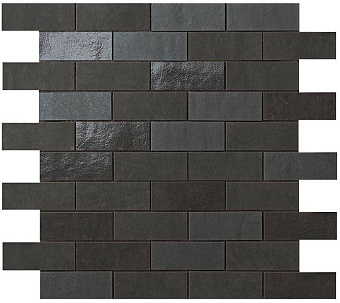 Керамическая мозаика Atlas Concord Италия Ewall 9EMM Moka MiniBrick 30,5х30,5см 0,558кв.м.