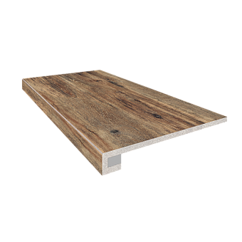 Плитка для ступеней ESTIMA Brigantina BG01_NR/33x120/S1/S5/Riser/BG01_NR/14,5x120 Oak 120х33смкв.м. неполированная