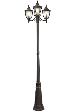 Светильник ландшафтный Maytoni Rivoli O026FL-03B 60Вт IP44 E27 чёрный