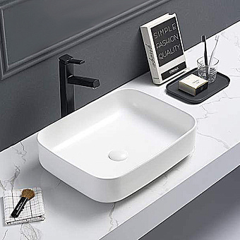 Раковина накладная Comforty T-Y9378MW 50х39см