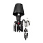 Светильник настенный Loft It Zenith 10210/1W Black 4Вт E14