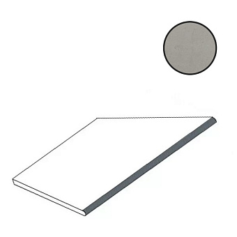 Угол Atlas Concord Россия Rinascente 620090000929 Grey Round Angolo Esterno Sx 30х60см