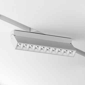 Магнитный трековый светильник Maytoni Points Rot TR077-2-20W4K-W 20Вт LED белый