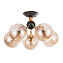 Люстра потолочная Arte Lamp BOSTON A4485PL-5BK 40Вт 5 лампочек E27