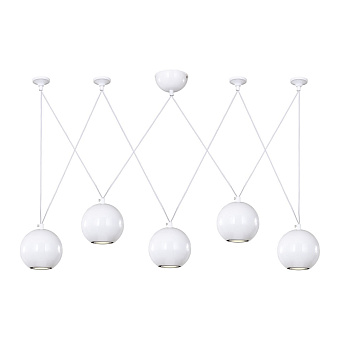 Светильник подвесной Favourite Giallo 1599-5P 25Вт GU10 LED