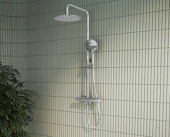 Душевая система VITRA Aquaheat A47201EXP хром